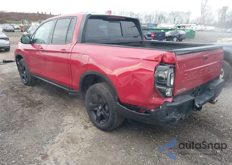 2025 Honda Ridgeline Black Edition z USA, uszkodzony, nr VIN 5FPYK3F83SB044954